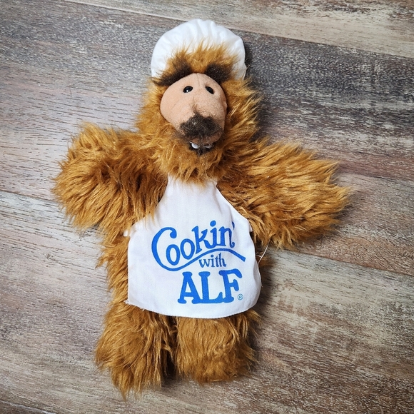 VINTAGE COOKING WITH ALF HAND PUPPET 1988 - Picture 7 of 7